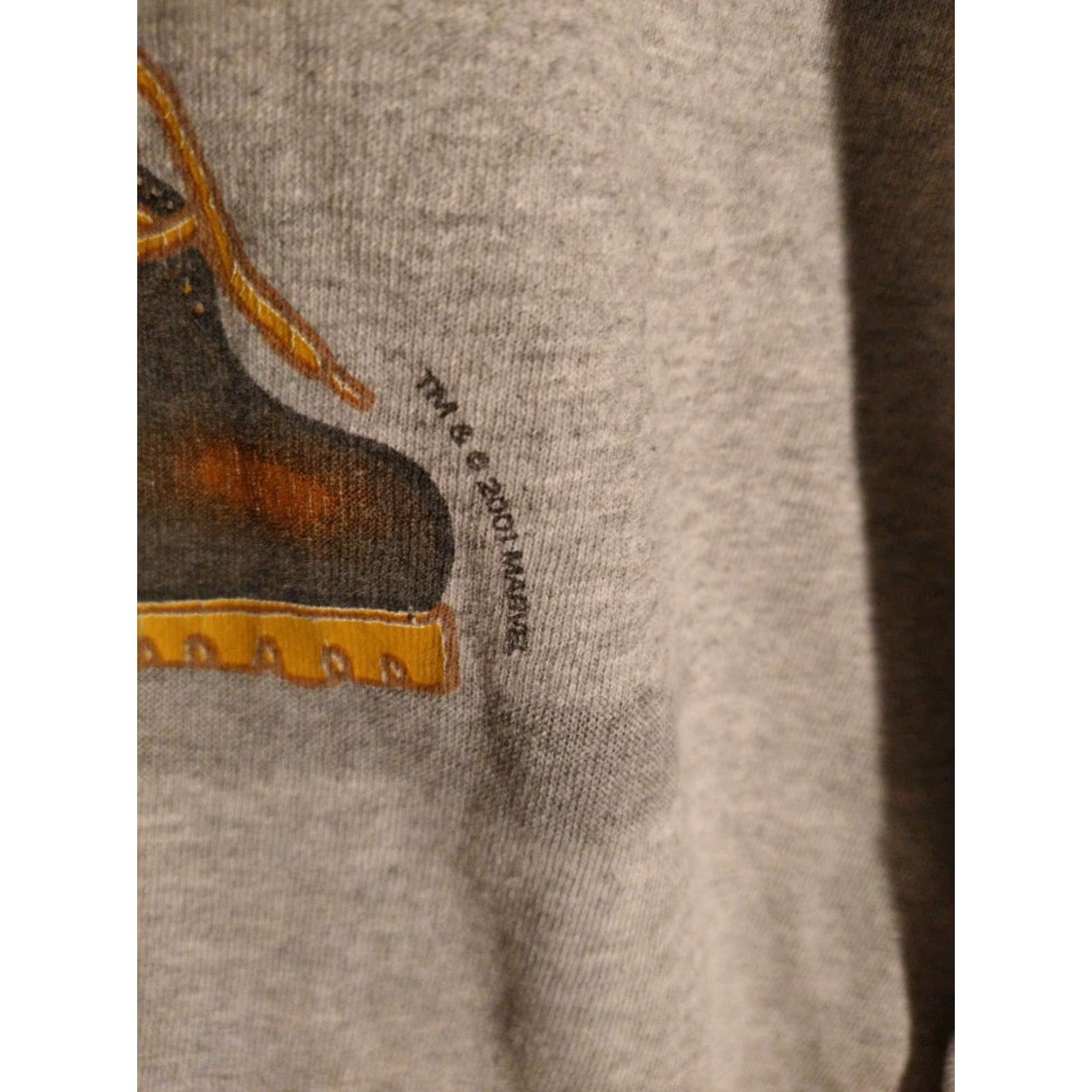 Vintage VINTAGE Marvel Hulk Hip Hop Hood T-Shirt XL Adults Gray Crew Neck Short Sleeve Timbs 2001 Y2K Size US XL / EU 56 / 4 - 2 Thumbnail