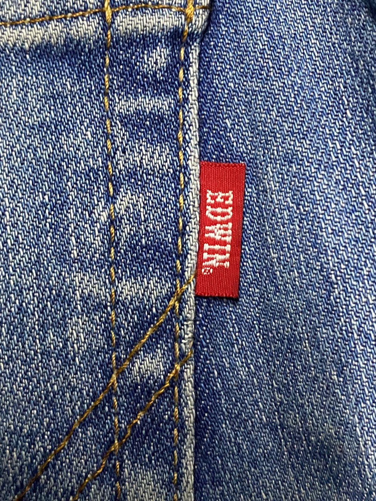 Edwin Vintage Japanese Brand Edwin E403F Grunge Slim Fit Jeans Size US 31 - 9 Thumbnail
