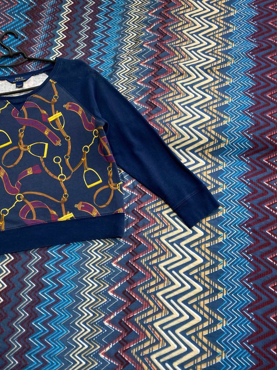 Polo Ralph Lauren Y2K streetwear Vintage Sweaters print Polo Ralph Lauren Size L / US 10 / IT 46 - 9 Thumbnail
