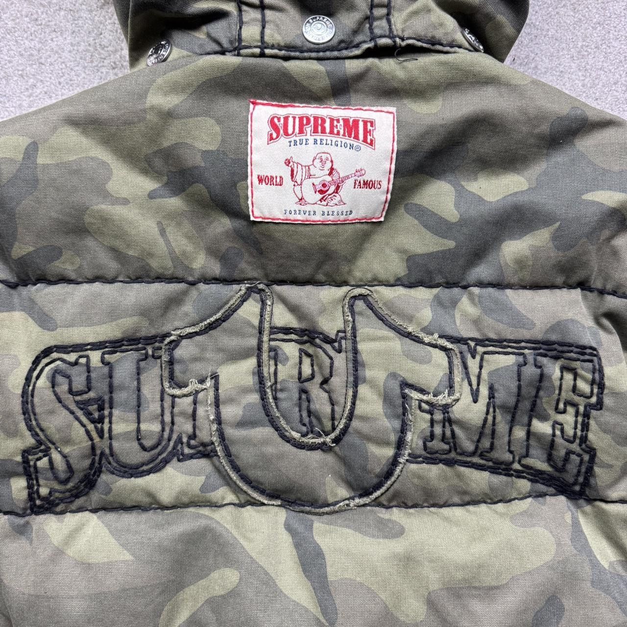 Supreme Supreme true religion aw2025 fur hood puffer jacket camo Size US S / EU 44-46 / 1 - 5 Thumbnail