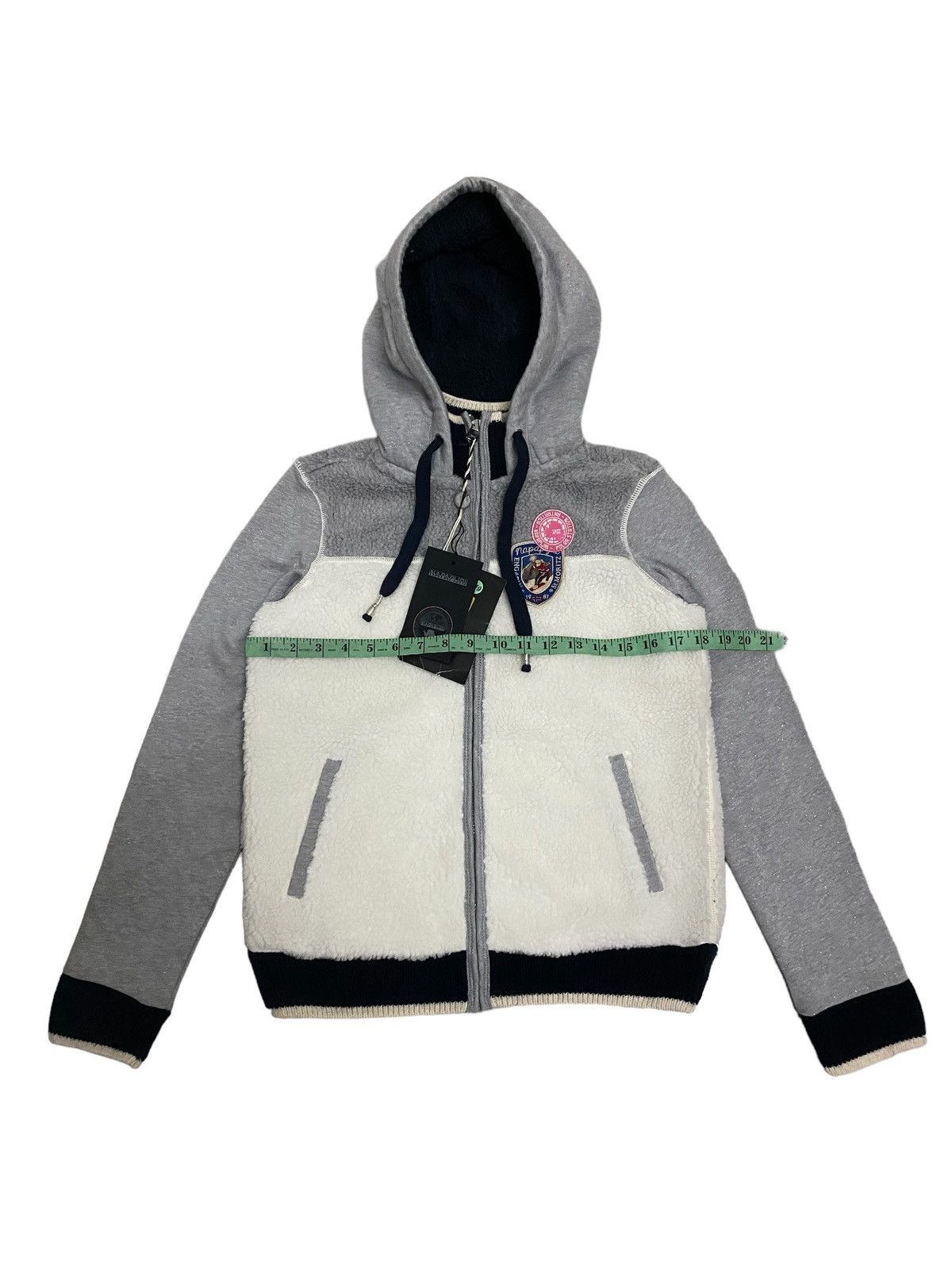 Japanese Brand × Napapijri × Vintage Vintage Napapijri Sherpa Outdoor Jacket Size US M / EU 48-50 / 2 - 10 Thumbnail