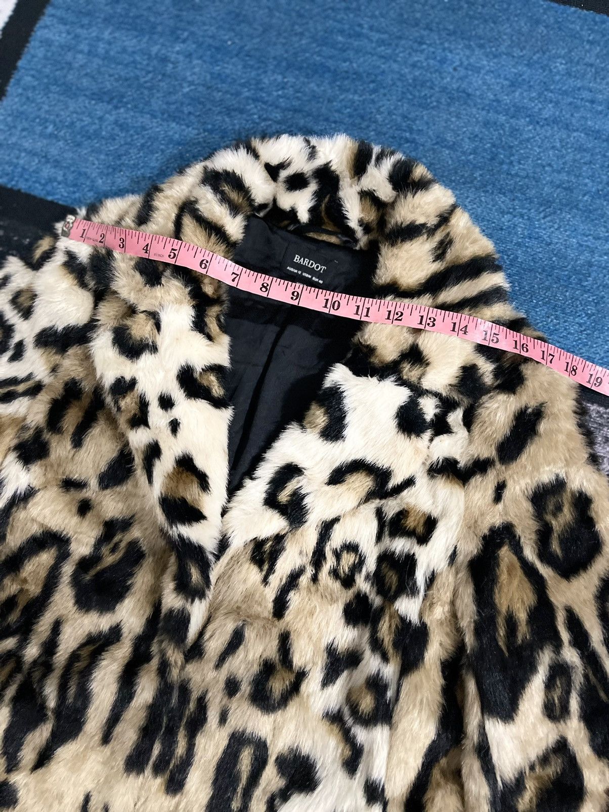 Japanese Brand VINTAGE BARDOT LEOPARD PRINT AUSTRALIAN DESIGN COAT Size M / US 6-8 / IT 42-44 - 21 Thumbnail