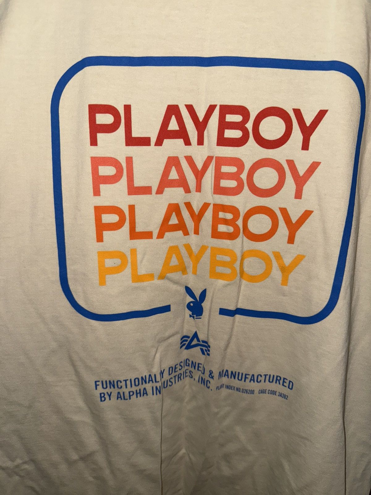 Alpha Industries Playboy x Alpha Industries Ringer Tee Size US S / EU 44-46 / 1 - 2 Thumbnail
