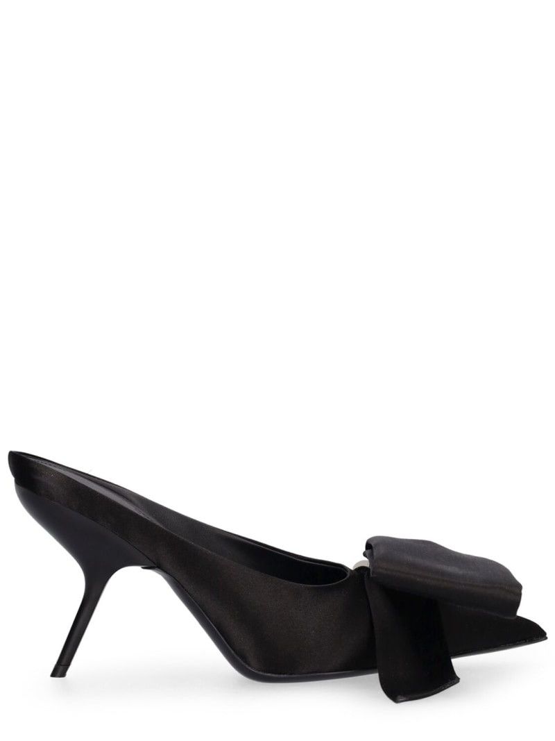 Salvatore Ferragamo o1y0426 Mules in Black Size US 6 / IT 36 - 1 Thumbnail