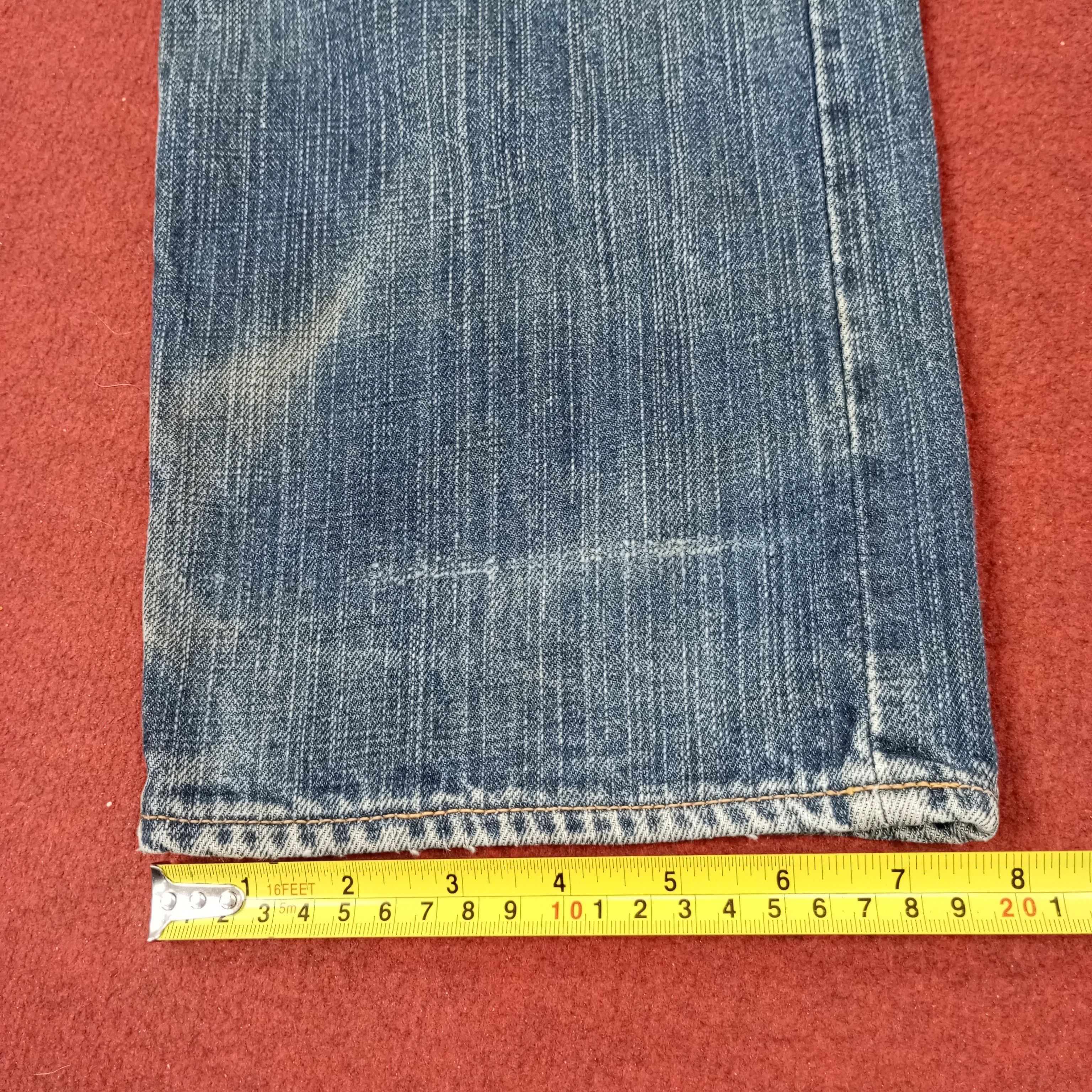 Evisu Evisu X McDonald Japanese Brand Custom Daicock Jeans c252n25 Size US 28 / EU 44 - 11 Thumbnail