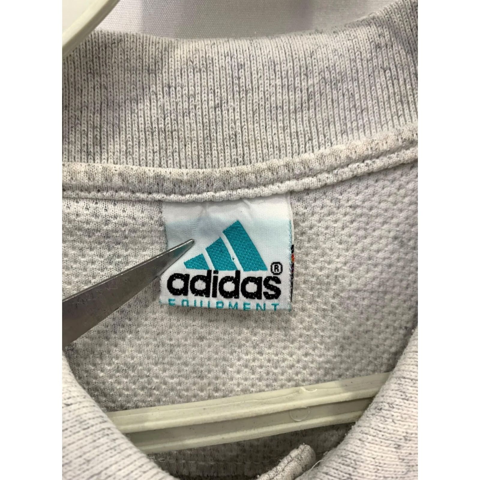 Adidas VINTAGE Adidas Equipment Polo Shirt Green White XL 90s All Over Print Mens Size US XL / EU 56 / 4 - 3 Thumbnail
