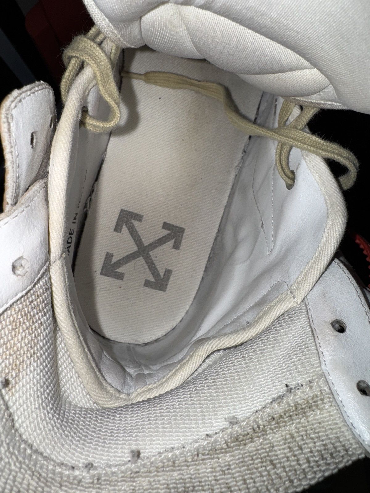 Off-White Off-White 3.0 Off-Court High-Top Sneakers, Men’s 11, W/Box Size US 11 / EU 44 - 8 Thumbnail
