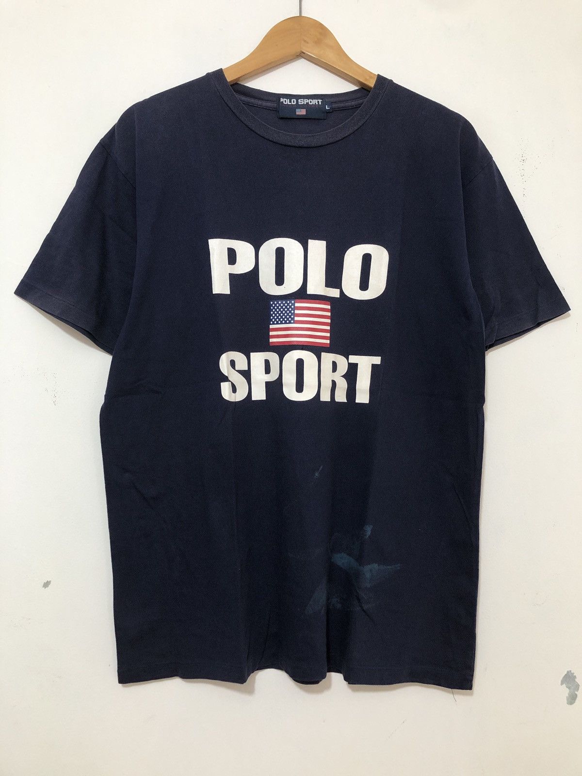 Polo Ralph Lauren × Vintage Vintage Polo Sport Ralph Lauren T-Shirt Size US L / EU 52-54 / 3 - 1 Thumbnail