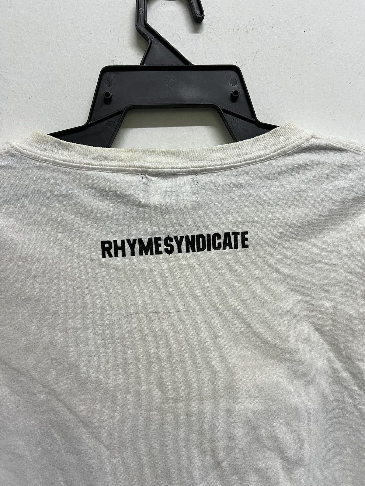 Rap Tees × Vintage Vintage 90’s Rhyme Syndicate Hip Hop RapTees Size US XXL / EU 58 / 5 - 5 Thumbnail