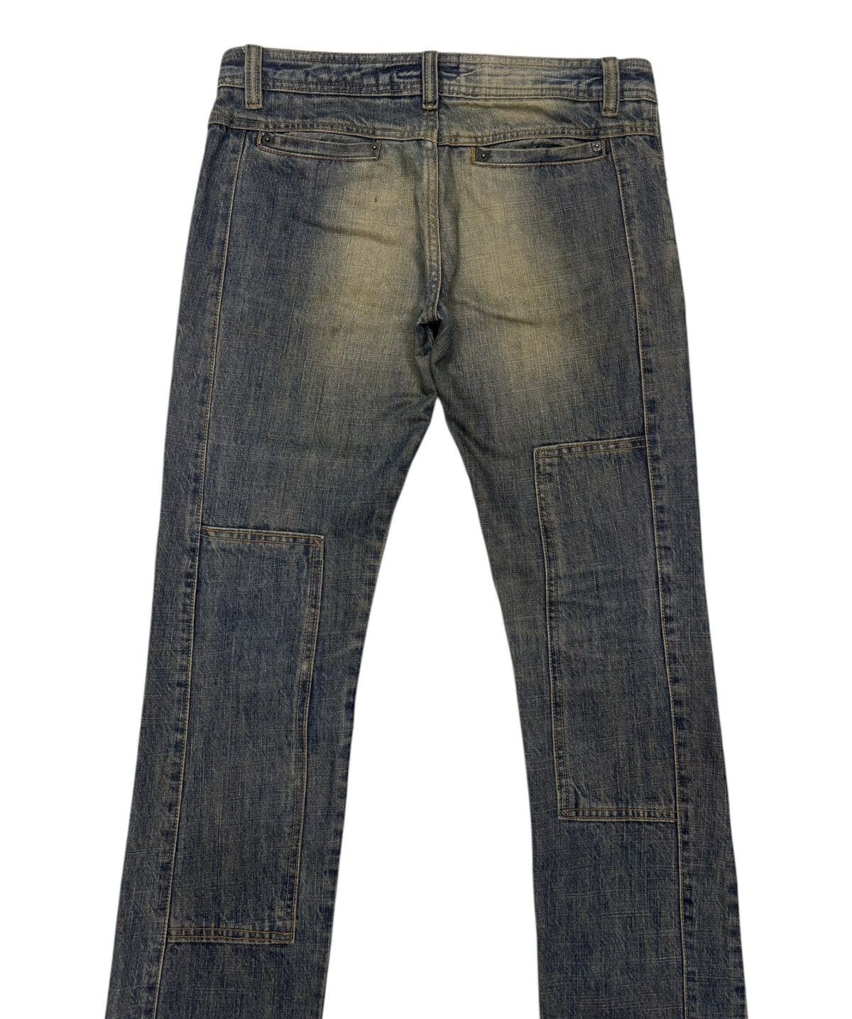 If Six Was Nine Vintage Japanese Kinky Style Mud Wash Jeans Oops West Point Size 32" / US 10 / IT 46 - 6 Thumbnail