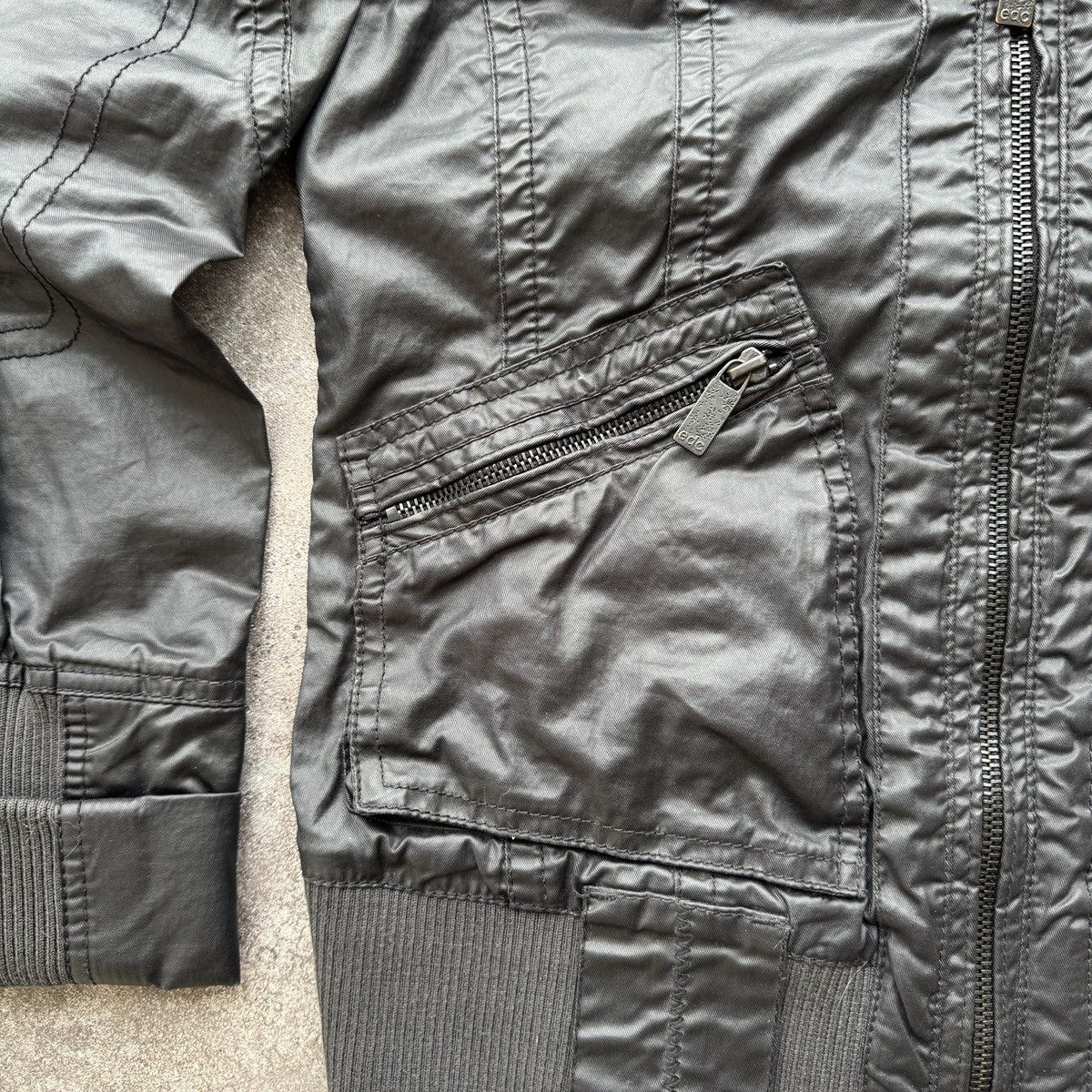 If Six Was Nine Esprit Vintage Japan Style Y2K Military Utility Jacket Size S / US 4 / IT 40 - 6 Thumbnail