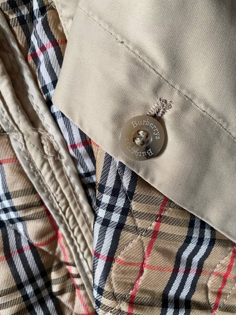 Burberry × Vintage Burberry Vintage Quilted Nova Check Jacket Size US L / EU 52-54 / 3 - 16 Thumbnail