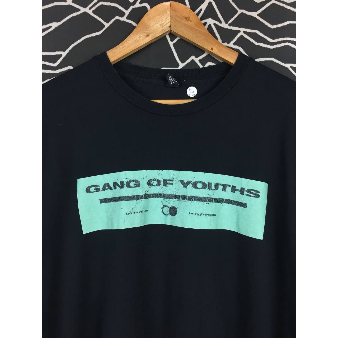 Band Tees × Vintage Gang Of Youths Indie Rock Band Go Farther in Lightness Tee Size US L / EU 52-54 / 3 - 3 Thumbnail