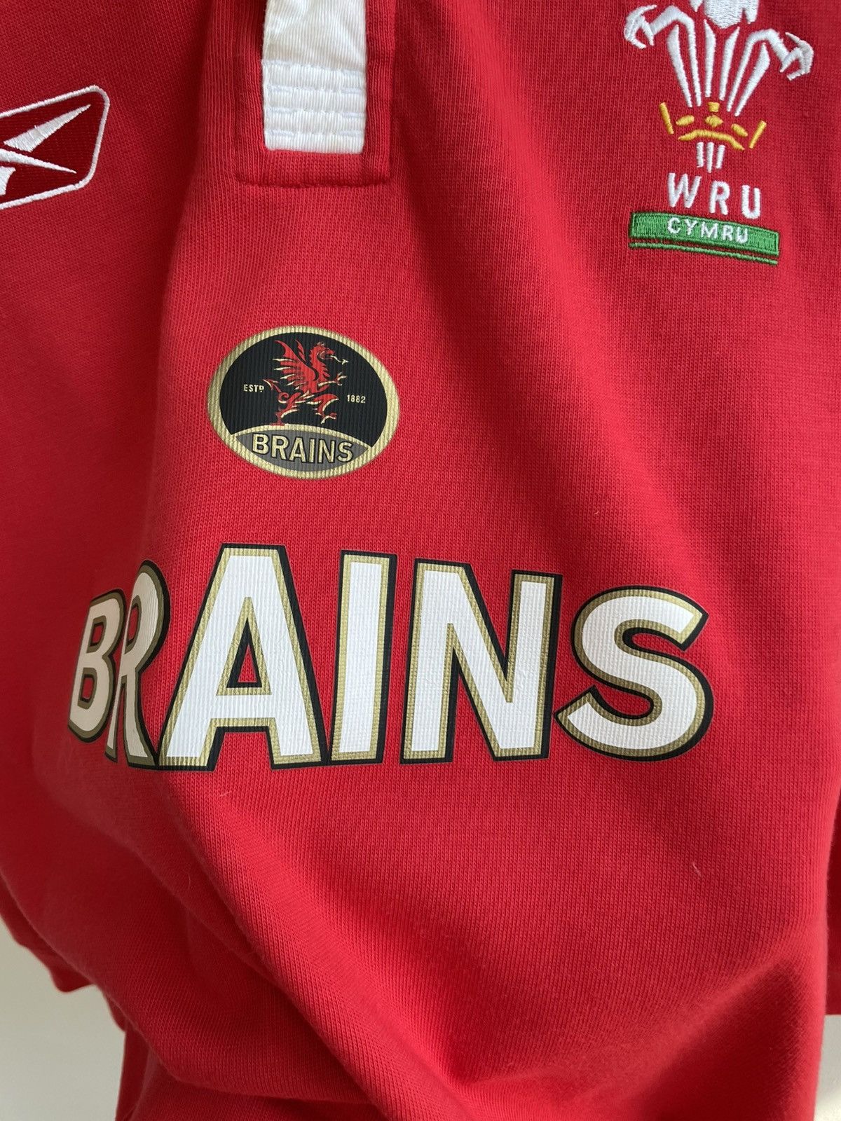 Other Wales Rugby 2004 2006 Shirt Reebok Welsh Home Vintage Jersey Size US L / EU 52-54 / 3 - 6 Thumbnail