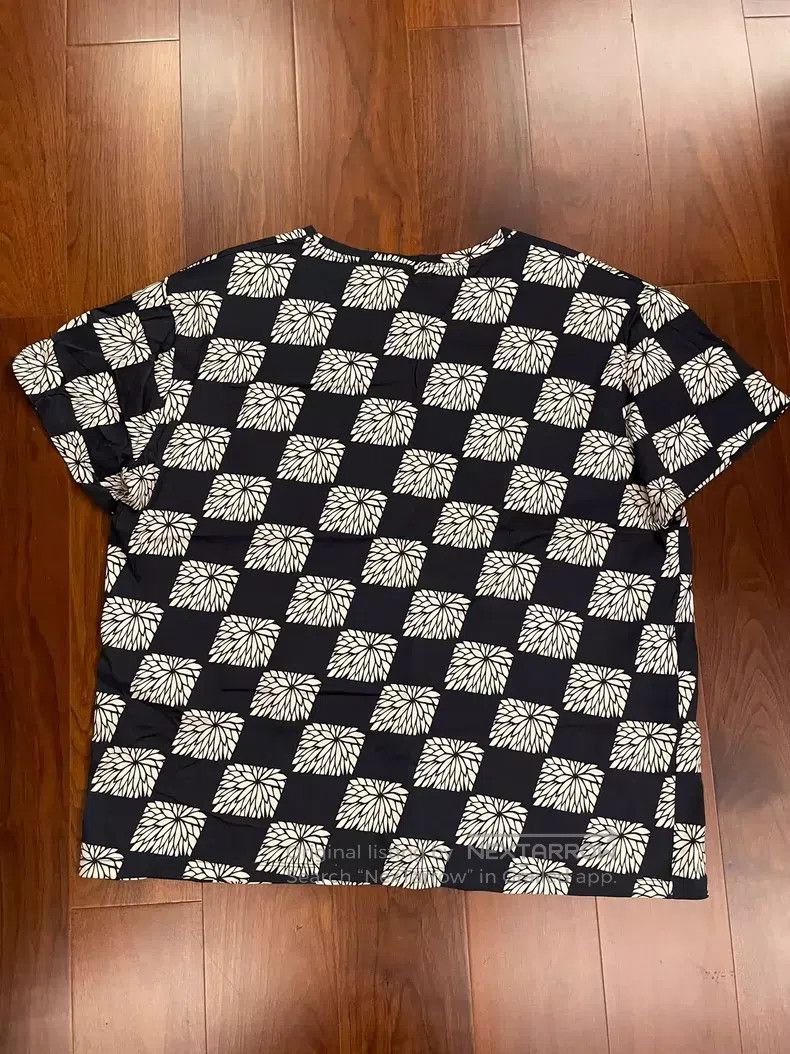 Raf Simons Raf Simons Astronaut Checkerboard T-shirt Size US XL / EU 56 / 4 - 5 Thumbnail