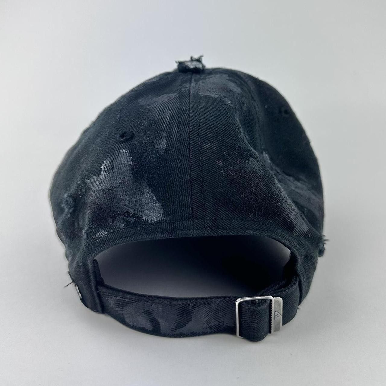 Adidas ASTROBOI* x Adidas 'Kink' Black Distressed Pierced Hat Size ONE SIZE - 5 Thumbnail