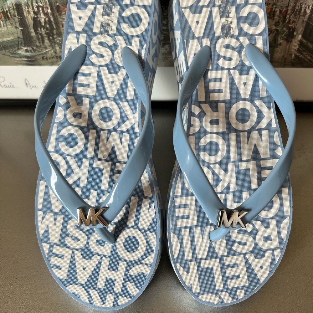 Michael Kors Michael Kors Platform Flip Flops Size US 8 / IT 38 - 3 Thumbnail