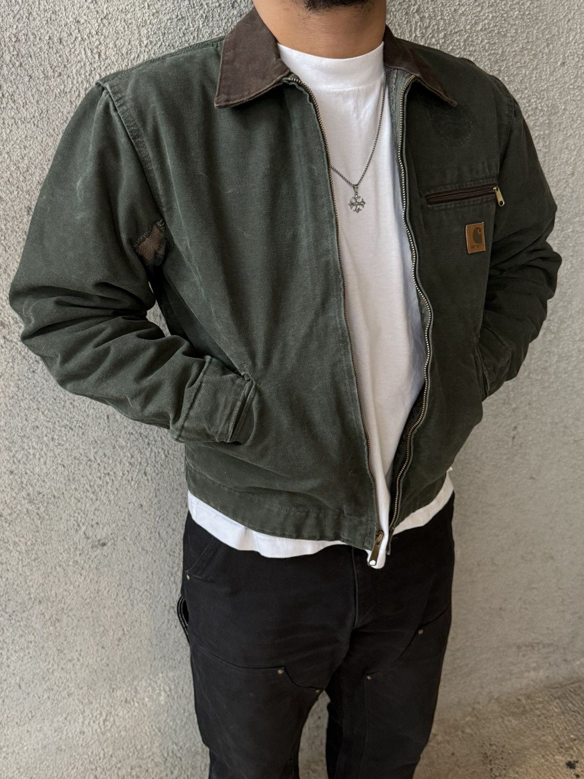 Carhartt Vintage Carhartt J97 MOS detroit jacket. Size US M / EU 48-50 / 2 - 2 Thumbnail