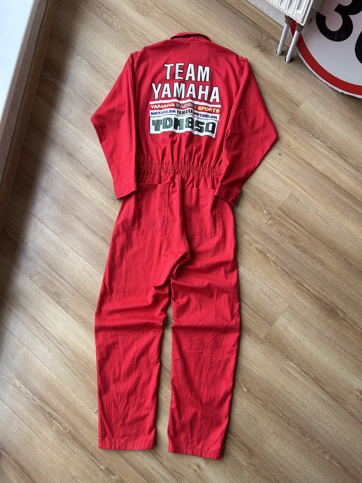 Yamaha Vintage Yamaha Racing Team Coverall Japan Made Size US 34 / EU 50 - 9 Thumbnail