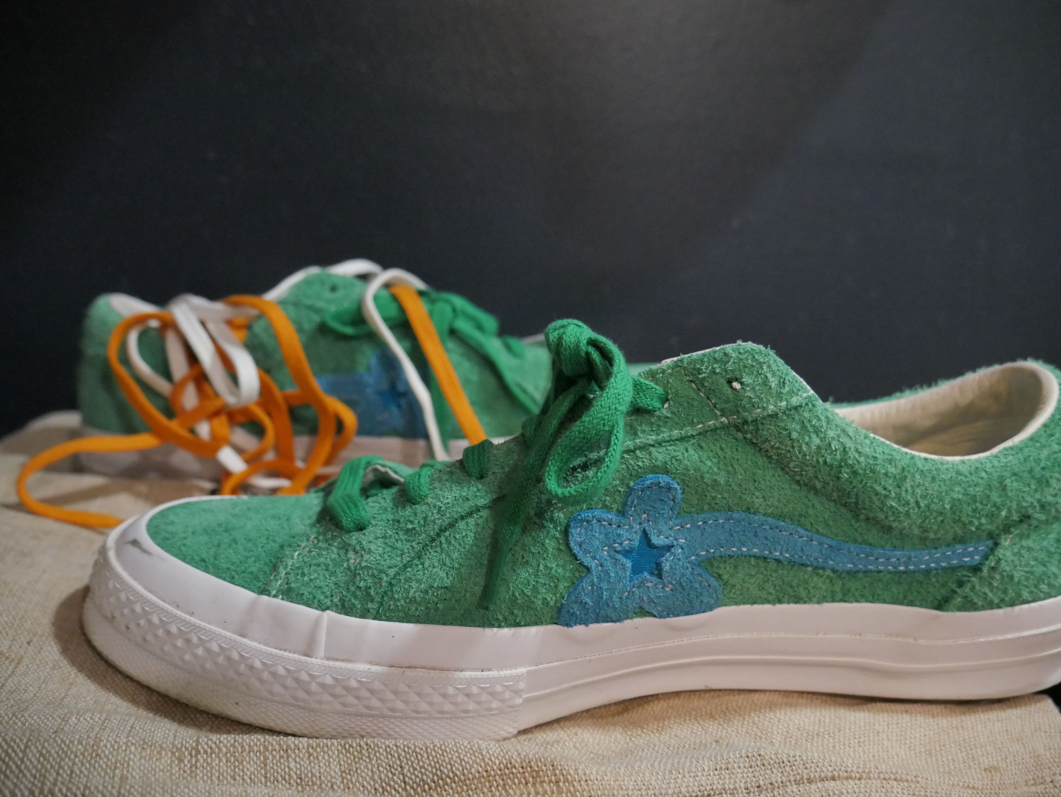 Converse × Golf le Fleur "Jolly Green" Golf Le Fleur Converse Size US 11 / EU 44 - 3 Thumbnail