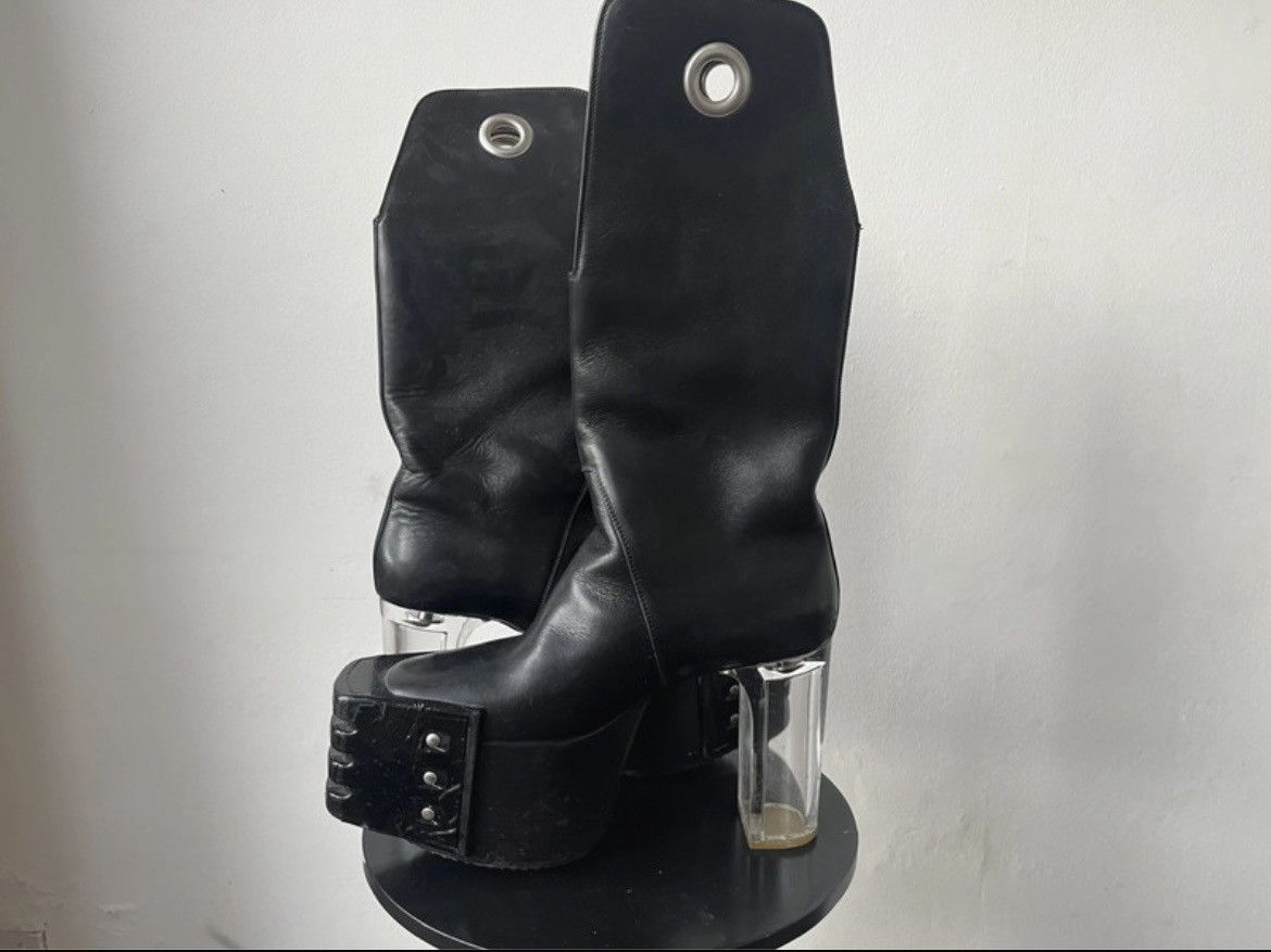 Rick Owens Rick Owens Kowboy Grill Platform Boots Size US 8.5 / IT 38.5 - 5 Thumbnail