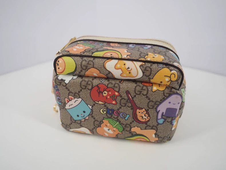 Gucci Guicci Brown Monogram Animal Illustration Single Shoulder Size ONE SIZE - 4 Thumbnail