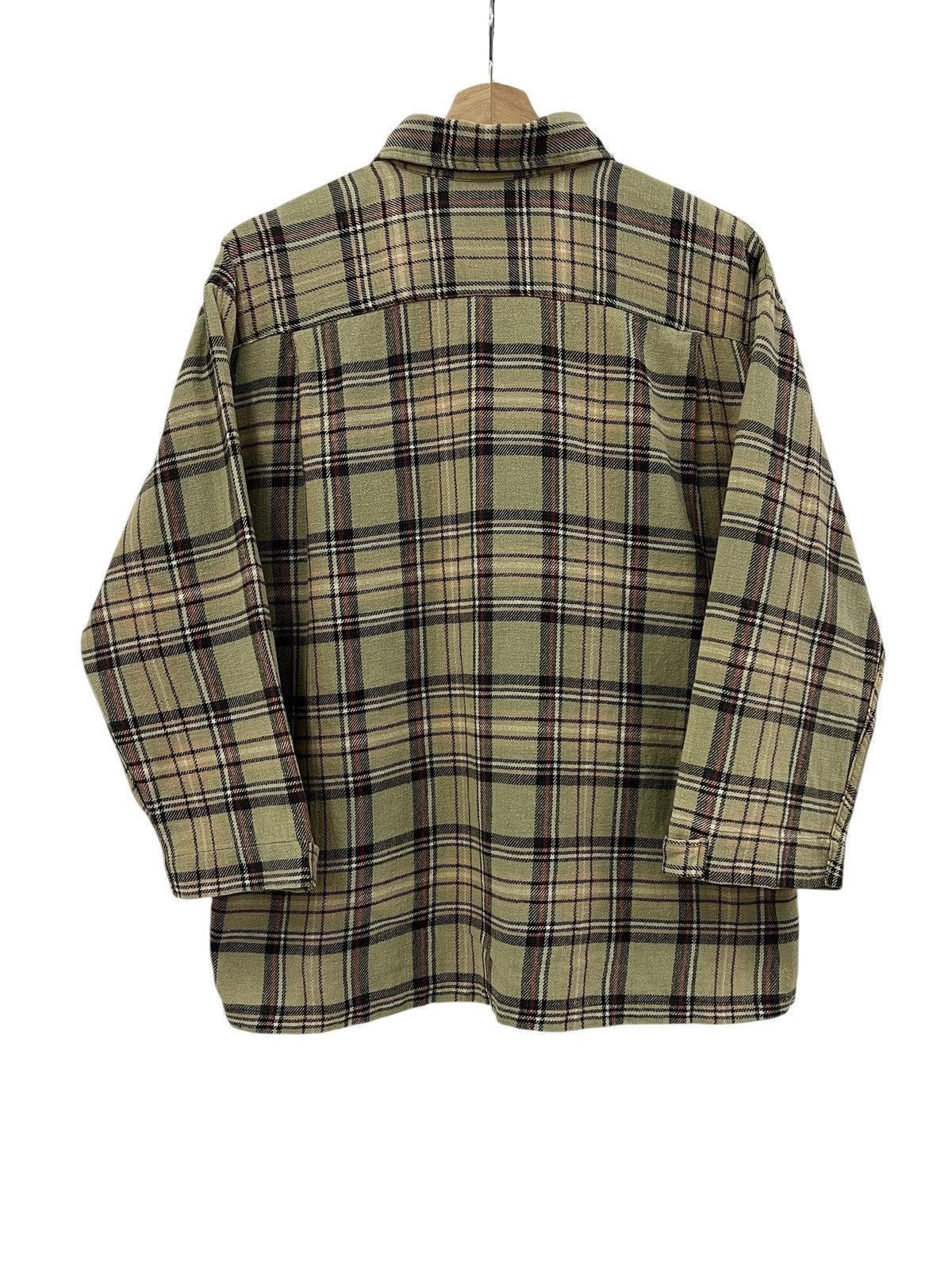 Needles Needles Boxy Cut 3/4 Sleeve Tartan Check Flannel Shirt Size US M / EU 48-50 / 2 - 2 Thumbnail