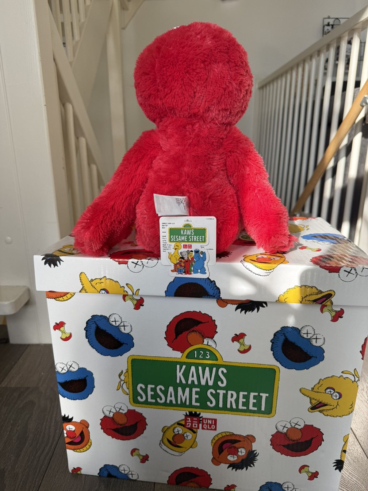 Kaws × Uniqlo Kaws x UNIQLO Sesame Street Plush Doll Complete Box set Size ONE SIZE - 3 Thumbnail