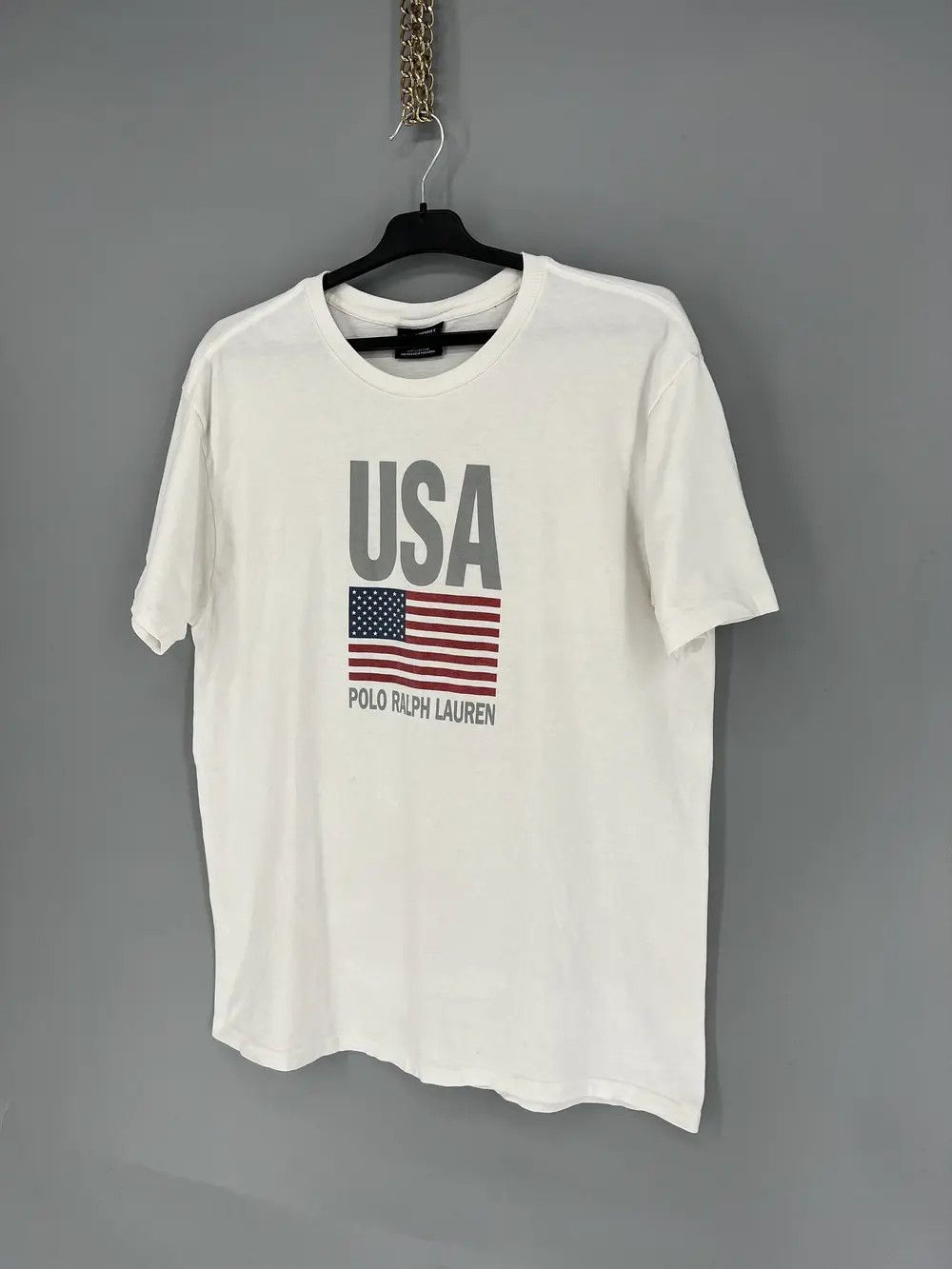 Polo Ralph Lauren Vintage Polo Sport Ralph Lauren USA Flag Shirt atlanta 1996 Size US M / EU 48-50 / 2 - 3 Thumbnail
