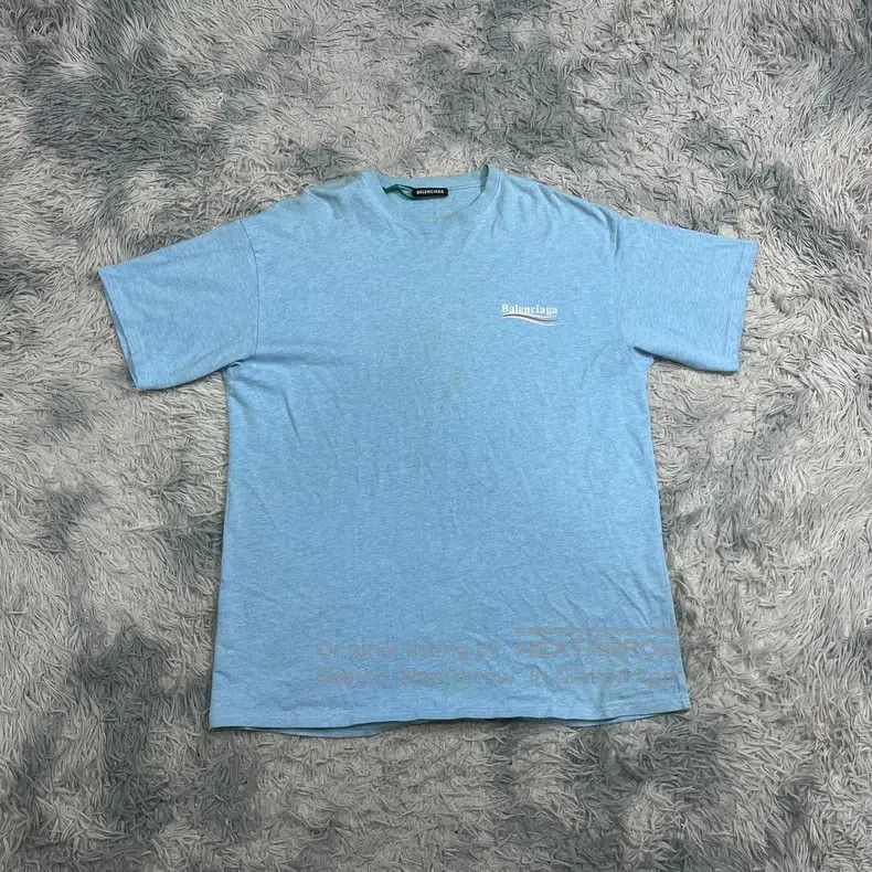 Balenciaga Balenciaga Short Sleeve T-Shirt Size L Size US L / EU 52-54 / 3 - 6 Thumbnail