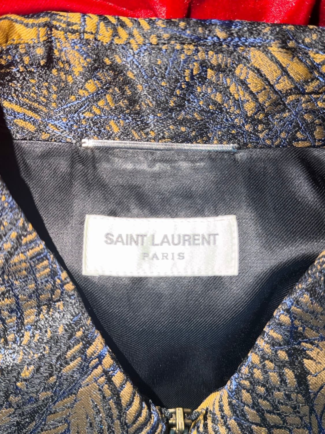 Saint Laurent Paris Saint Laurent Paris Palm Tree Jacquard Jacket Size US L / EU 52-54 / 3 - 2 Thumbnail