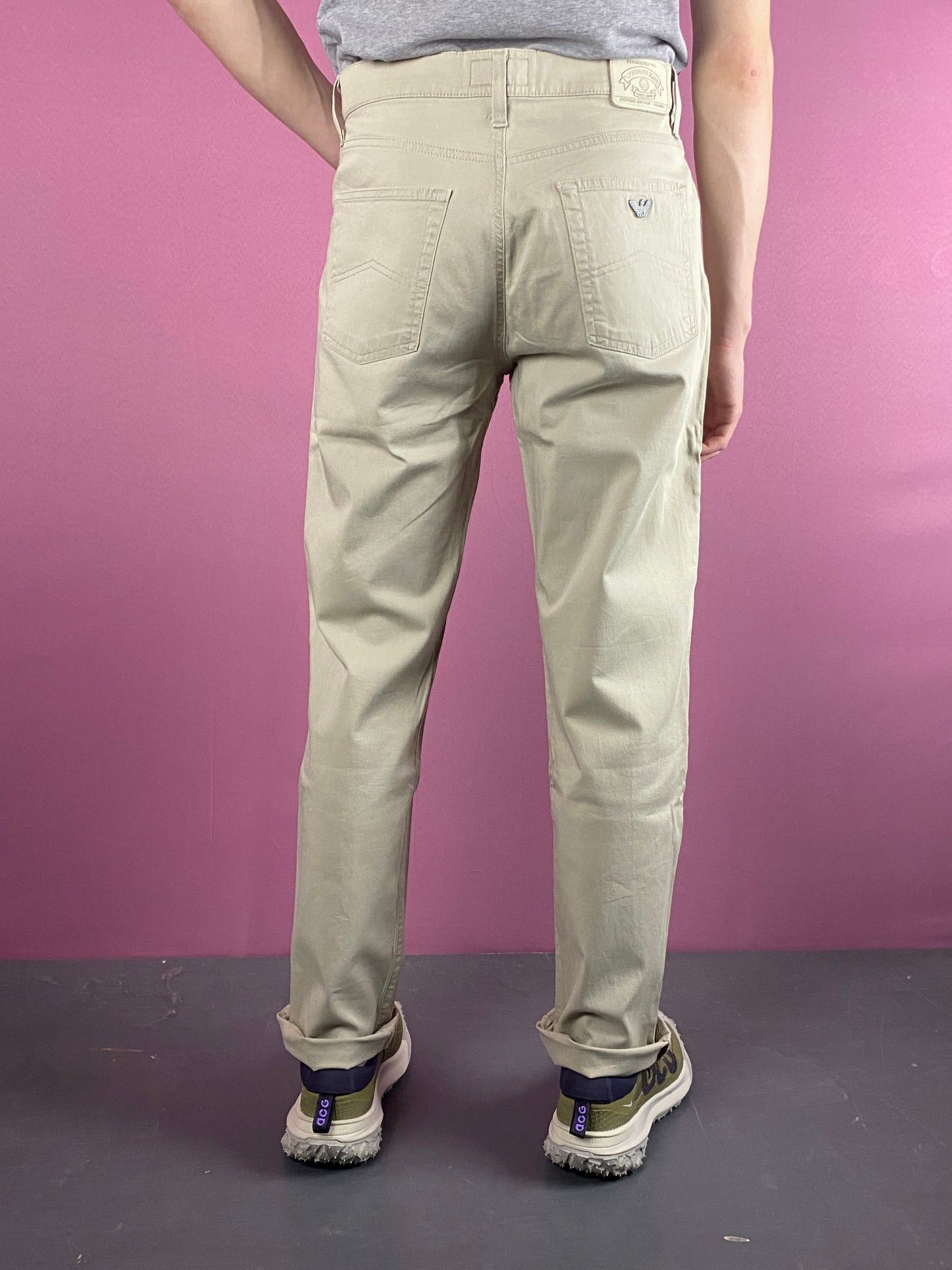 Armani × Vintage Armani Jeans Vintage Men's Jeans - 34 Size US 32 / EU 48 - 5 Thumbnail