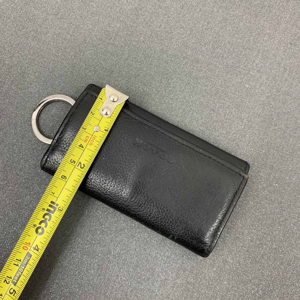 Coach × Leather Coach Key Holder Wallet Leather Size ONE SIZE - 8 Thumbnail
