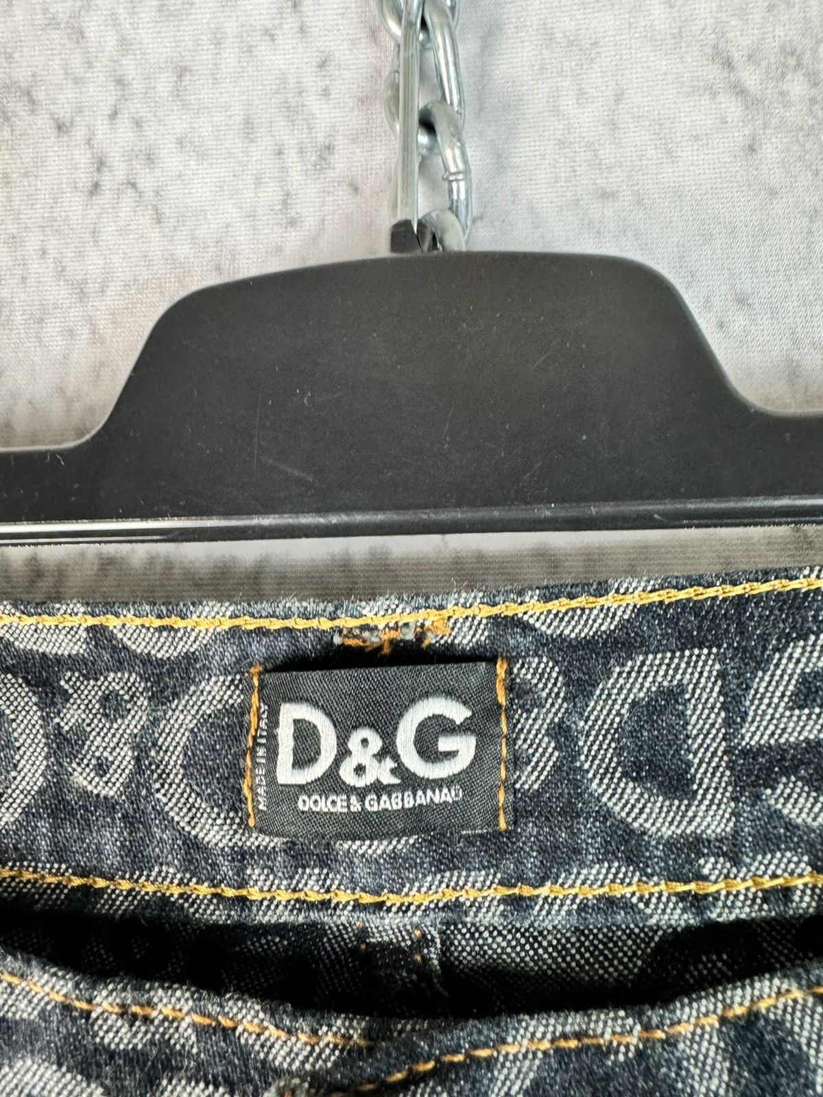 Dolce & Gabbana Vintage D&G Dolce & Gabbana Monogram Jeans Size US 32 / EU 48 - 4 Thumbnail