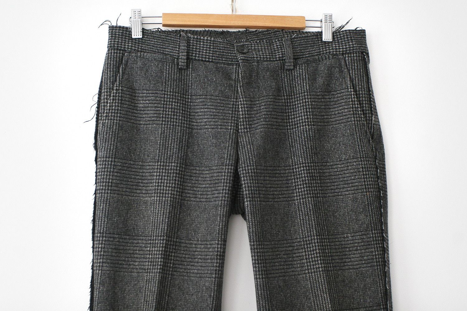 Dolce & Gabbana Vintage Dolce & Gabbana Wool Checked Smart Casual Pants Size US 32 / EU 48 - 2 Thumbnail