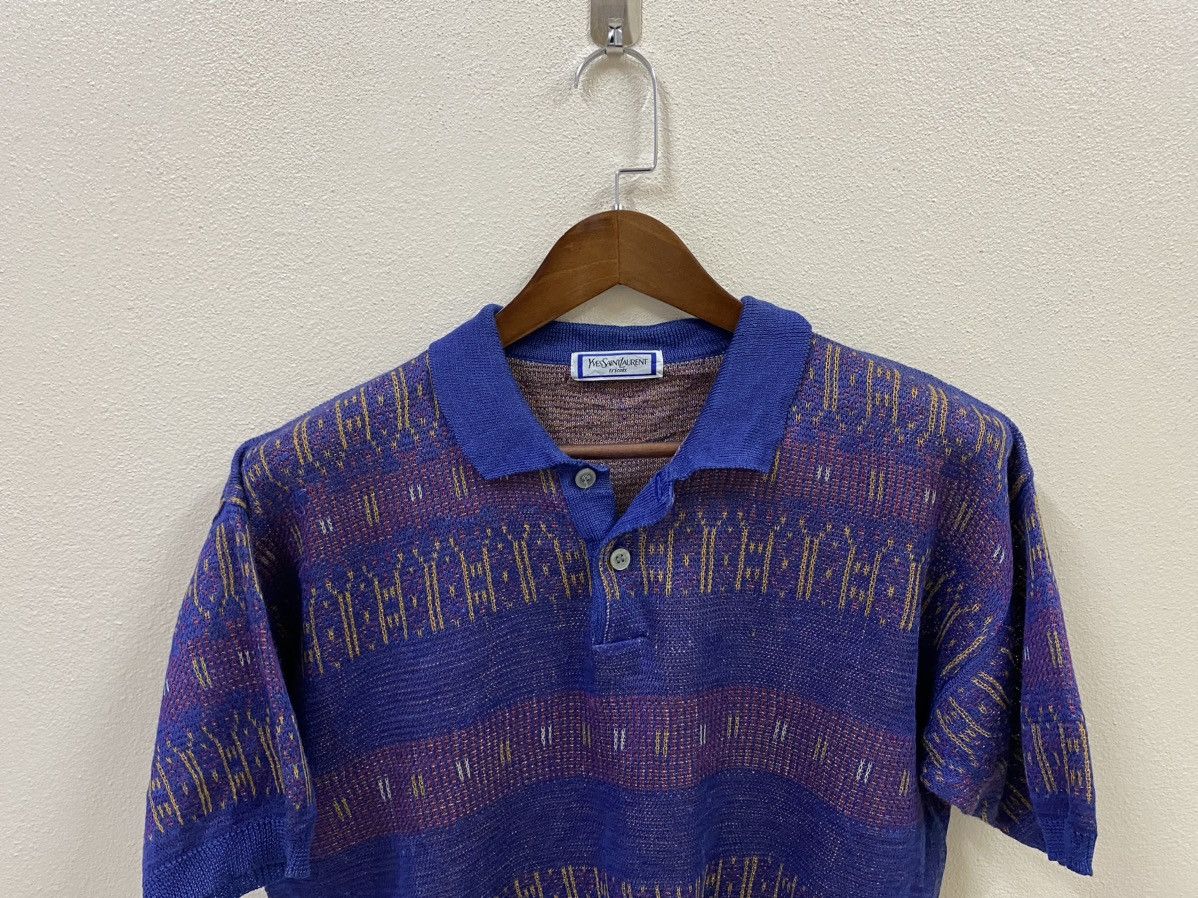 Yves Saint Laurent Vintage Yves Saint Laurent Polo Knitwear Size US M / EU 48-50 / 2 - 5 Thumbnail