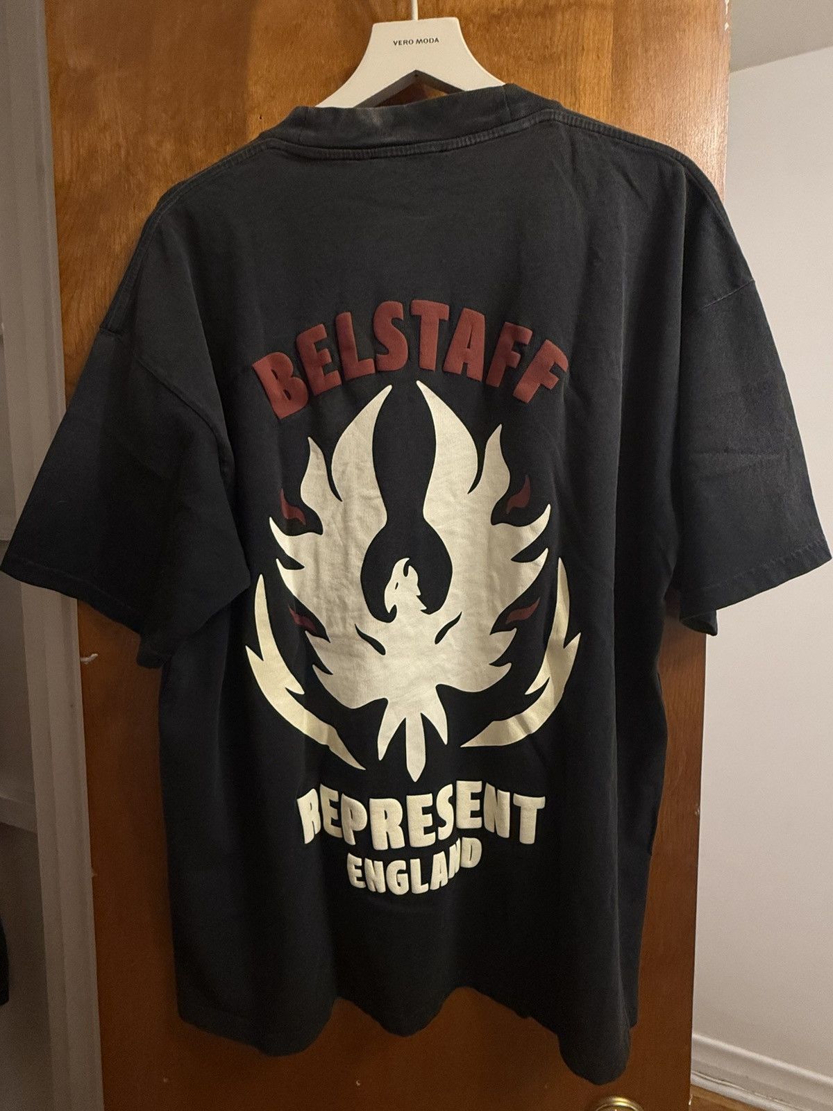 Represent Clo. Represent X Belstaff Oversized T-Shirt Size US M / EU 48-50 / 2 - 2 Thumbnail