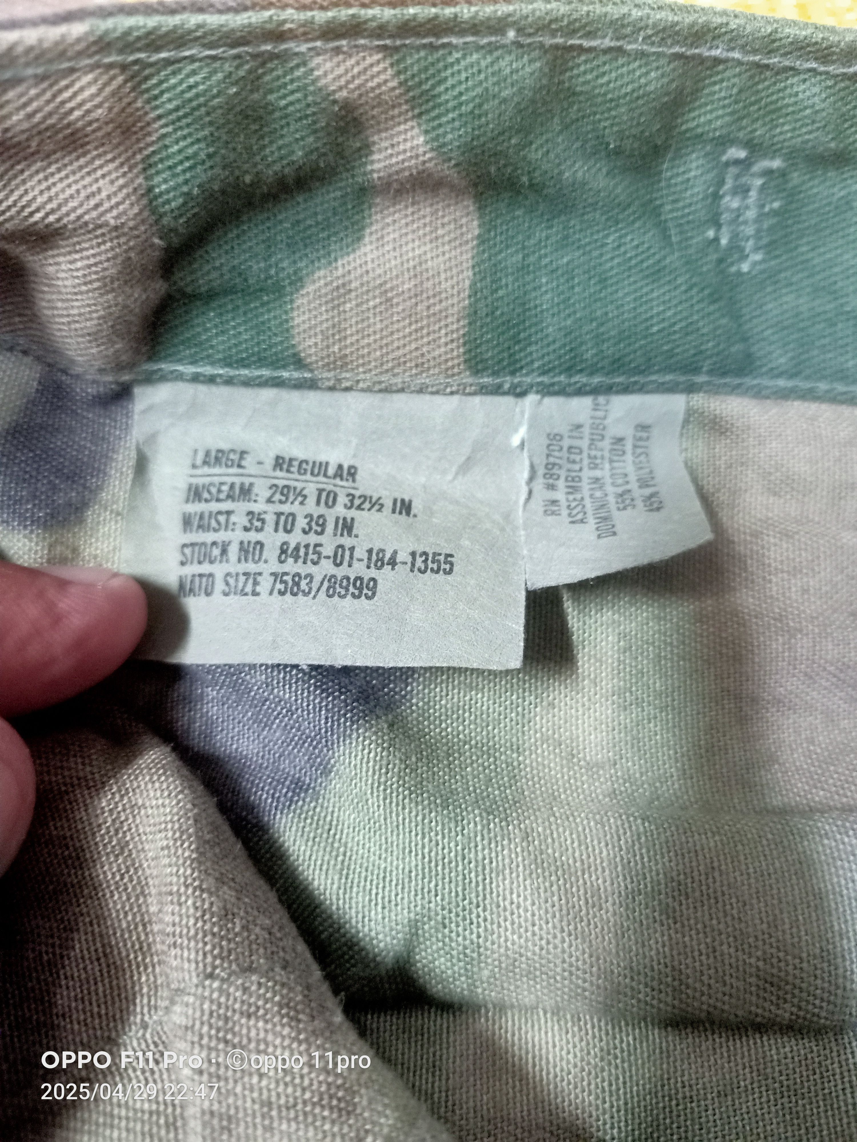 Designer × Vintage Camoflage Woodlands Vintage PRoPper Size US 37 - 10 Thumbnail