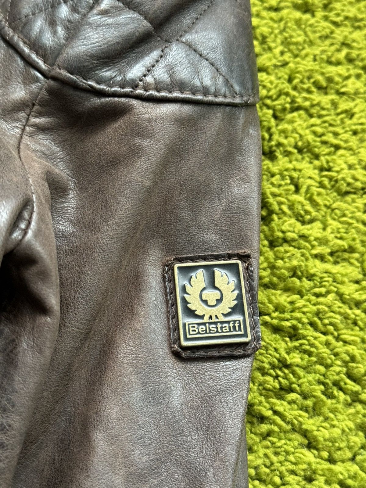 Belstaff × Genuine Leather × Vintage Belstaff 90s vintage racing biker leather jacket Size M / US 6-8 / IT 42-44 - 5 Thumbnail