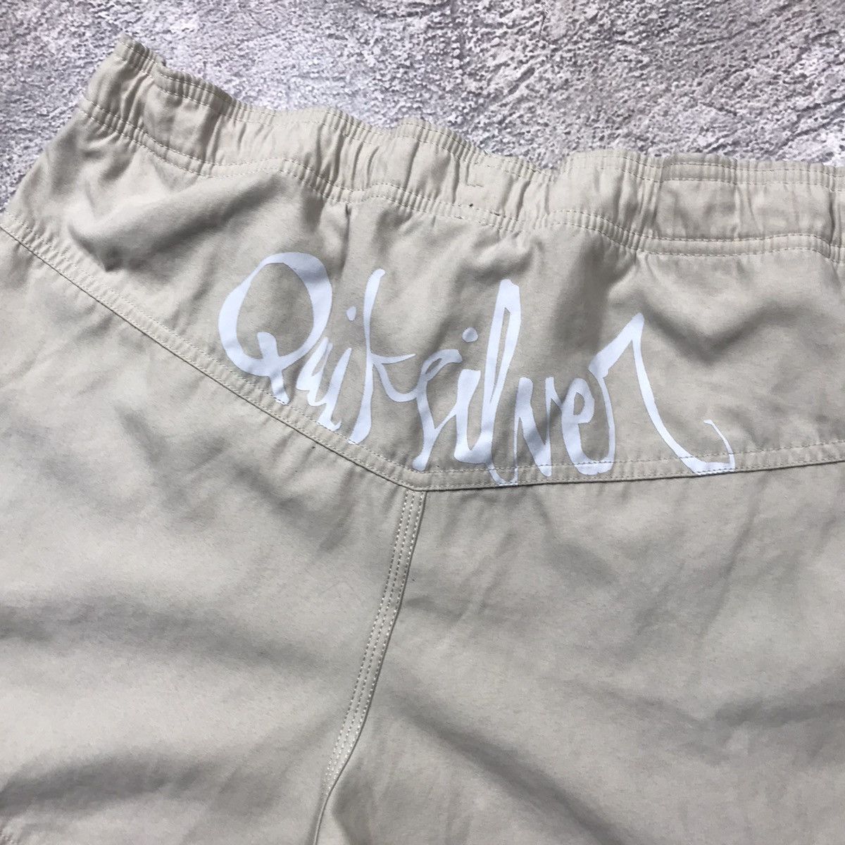 Vintage Vintage Y2K Quicksilver Baggy Shorts Surf Streetwear Logo 30 Size US 30 / EU 46 - 5 Thumbnail