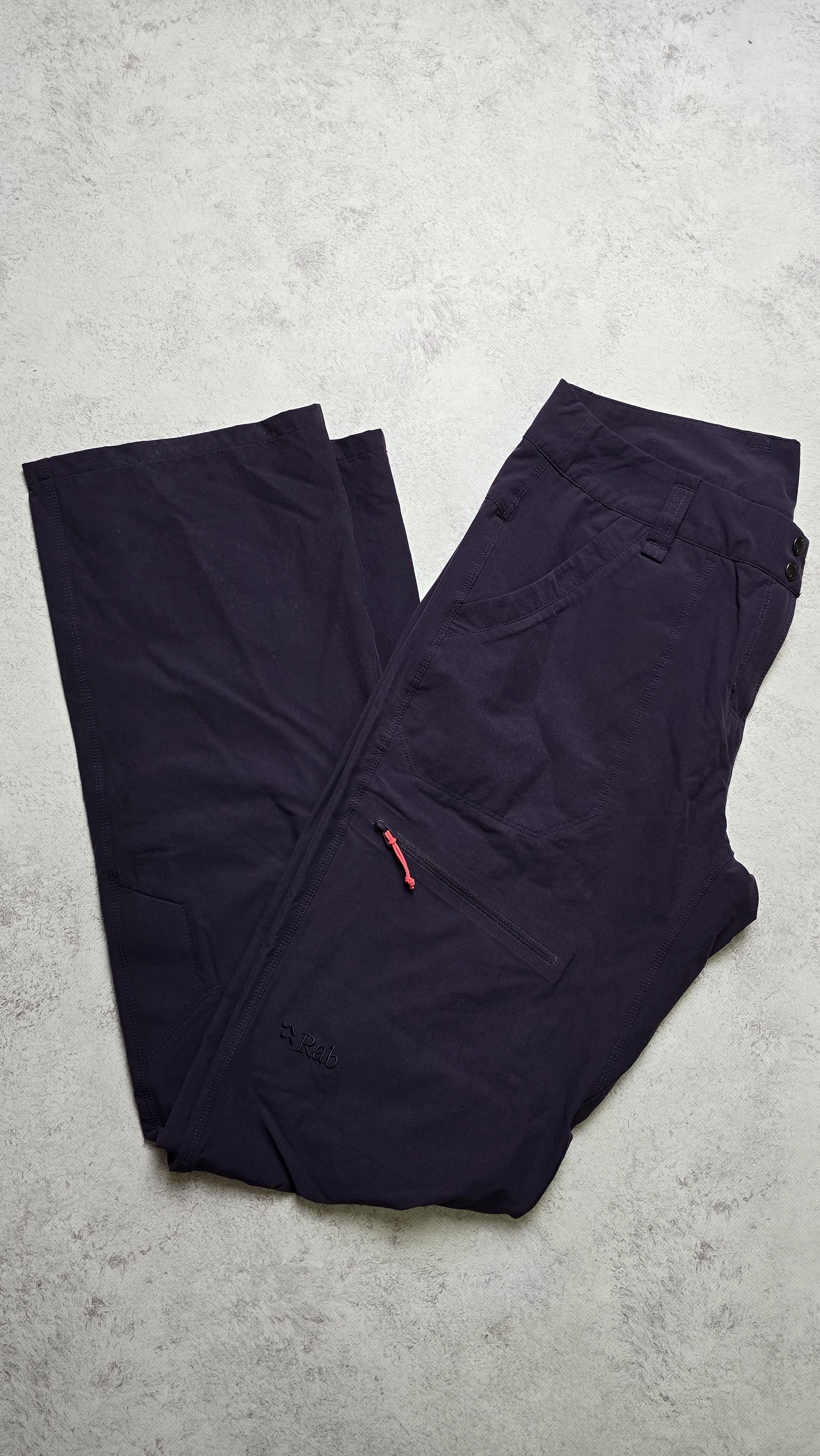 Rab Rab Women's Purple Helix Trousers Active Hiking Walk Pants Size 32" / US 10 / IT 46 - 1 Thumbnail