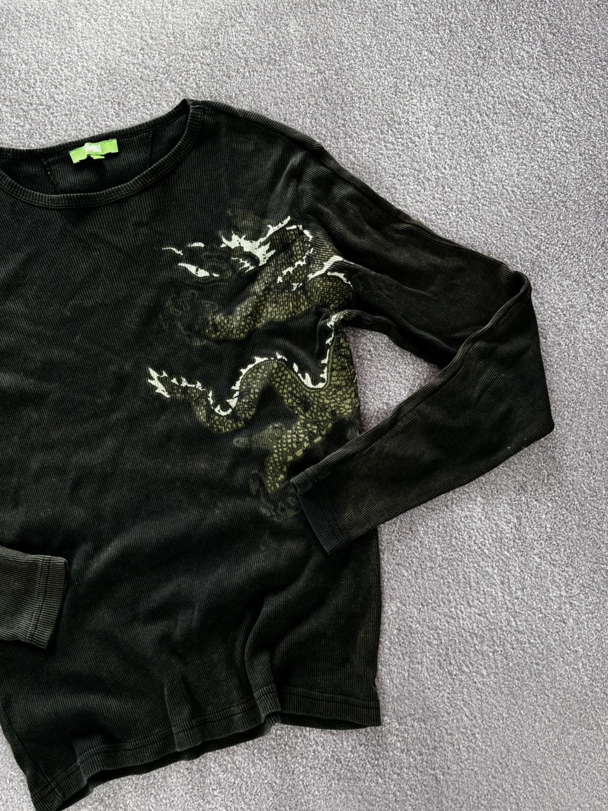 Vintage Y2K Affliction Style Grunge Vibe 00s Long Sleeve T-Shirt Size US M / EU 48-50 / 2 - 5 Thumbnail