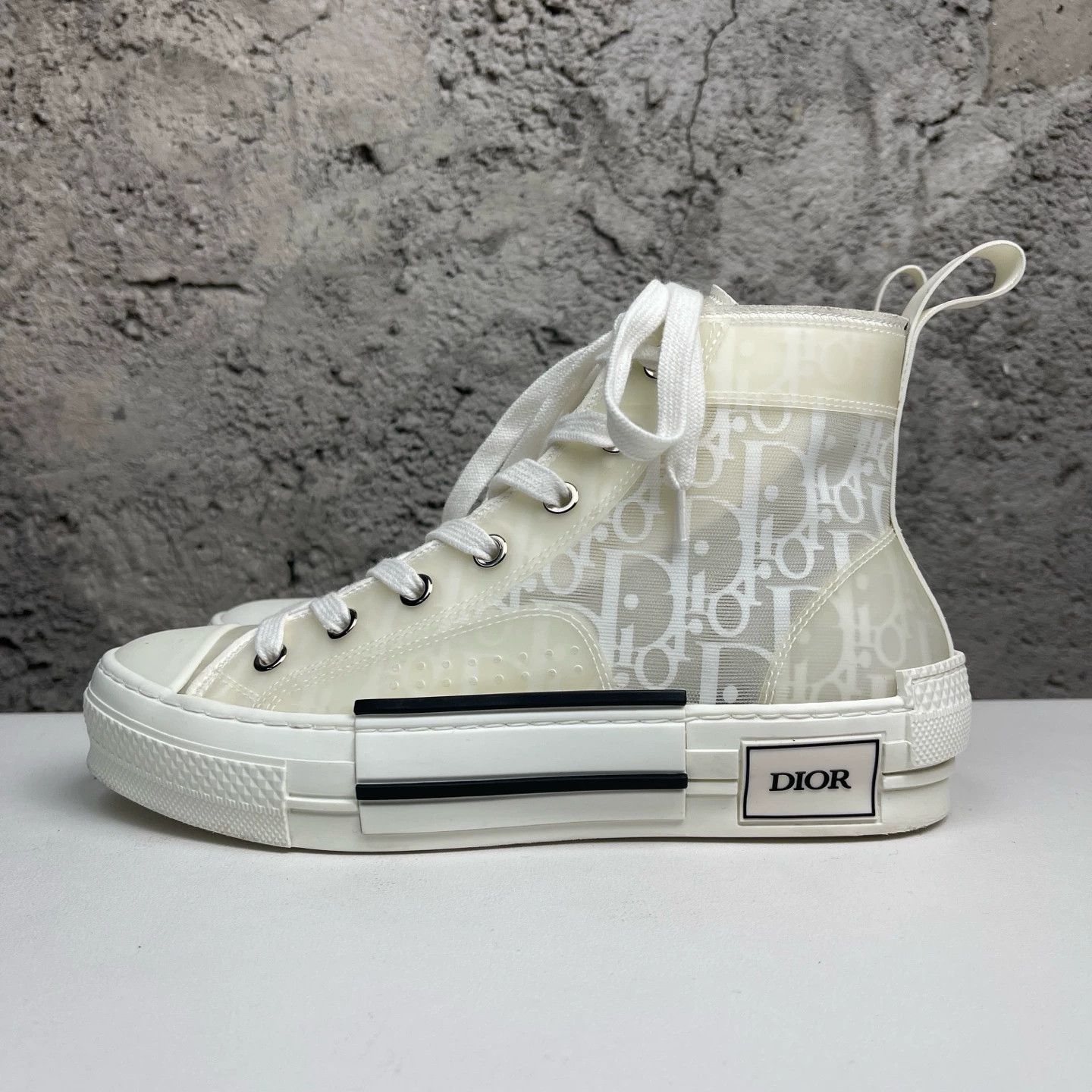 Dior Dior b23 High Top Sneaker Women's Size 36 Size US 5.5 / IT 35.5 - 3 Thumbnail