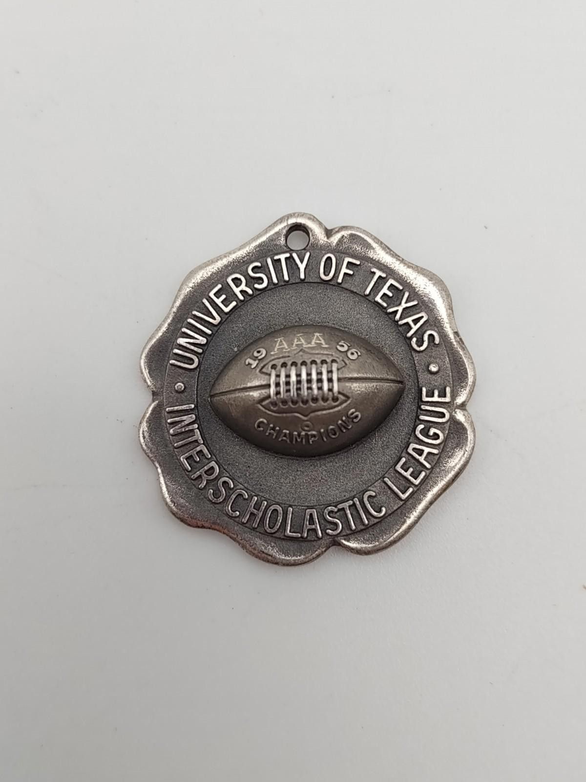 Other 1956 UIL AAA Football Champions Haltom's Sterling Medal Size ONE SIZE - 1 Thumbnail