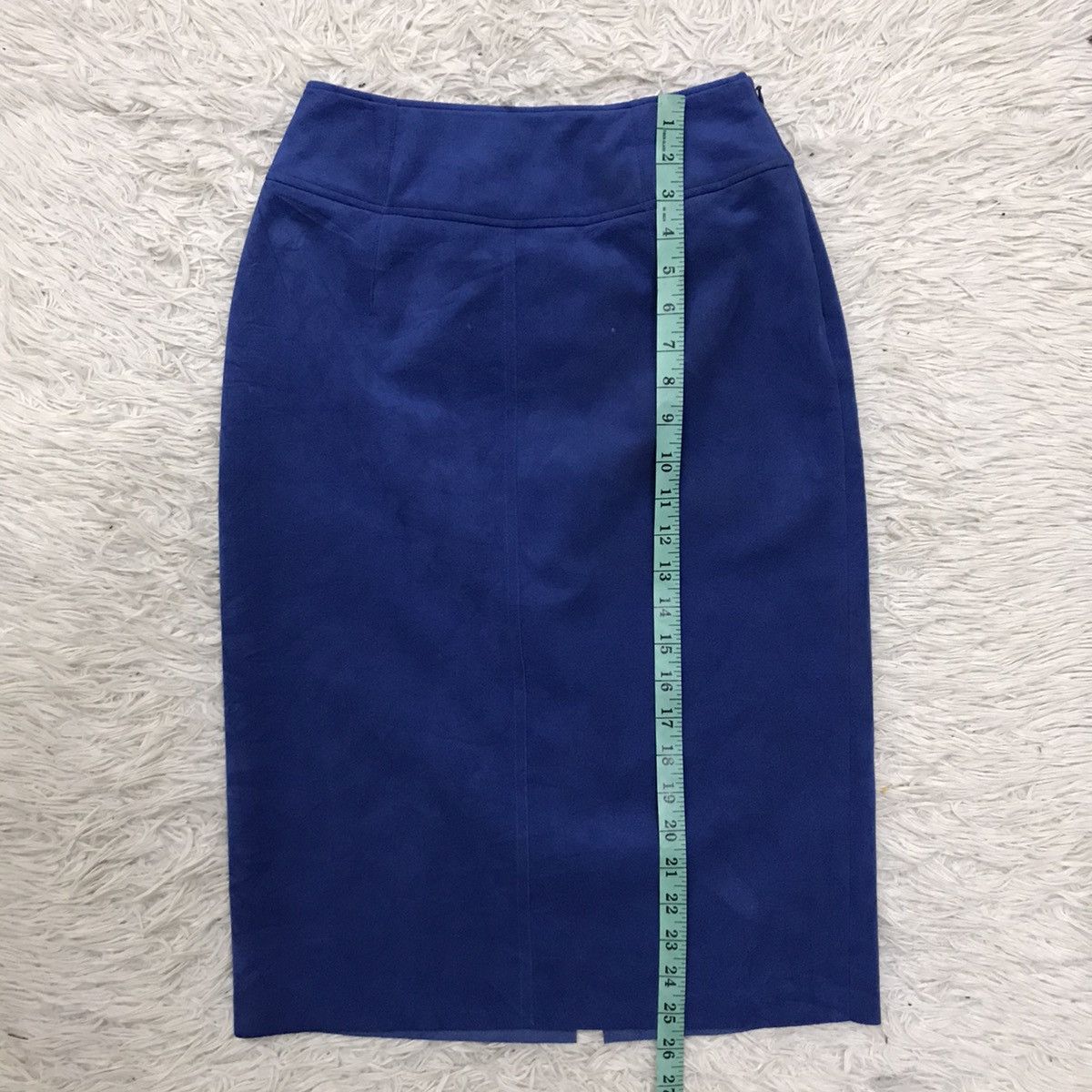 Japanese Brand × Vintage UNITED TOKTO SYNTHETIC LEATHER SKIRT Size 26" / US 2 / IT 38 - 14 Thumbnail