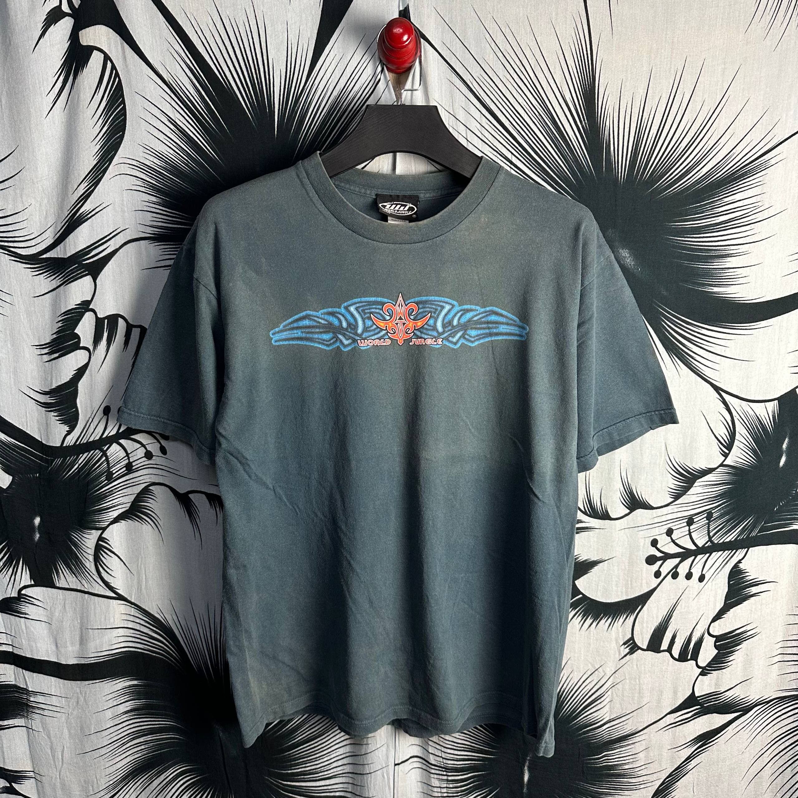Vintage CHRISTIAN FLETCHER Rare Design T-Shirt | Grailed