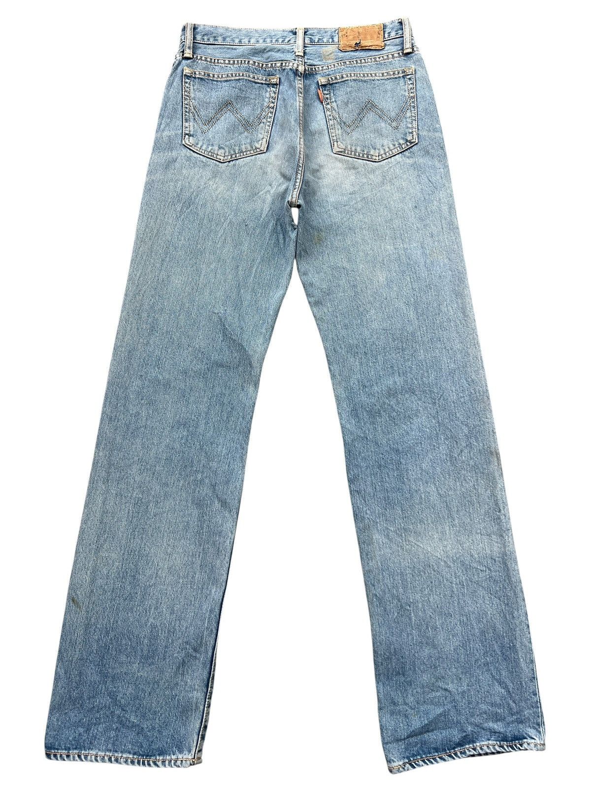 Edwin Vintage Edwin Japan Distressed Denim Jeans 31x32 Size US 31 - 3 Thumbnail