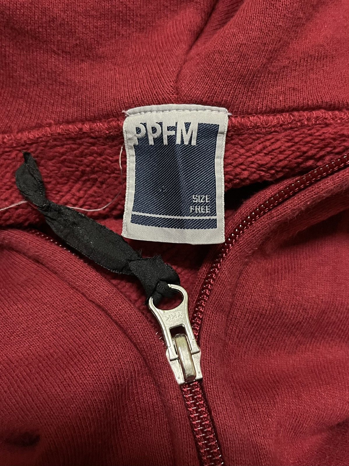 Japanese Brand PPFM Zipper Hoodie Distressed Size US L / EU 52-54 / 3 - 17 Thumbnail