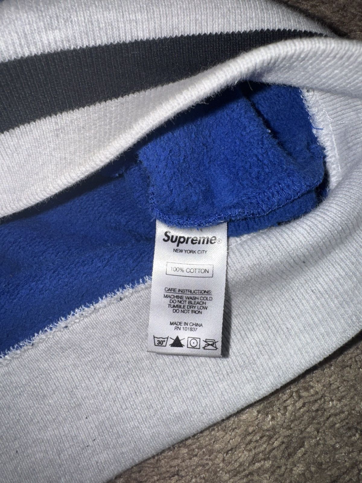 Supreme Supreme Hockey Hooded Sweatshirt Size US L / EU 52-54 / 3 - 8 Thumbnail