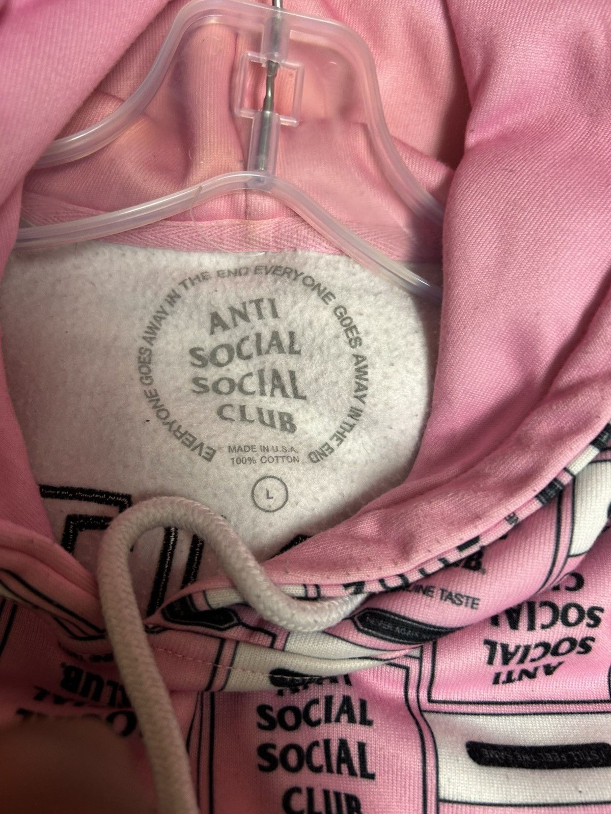 Anti Social Social Club Anti social club hoodie Size US L / EU 52-54 / 3 - 3 Thumbnail